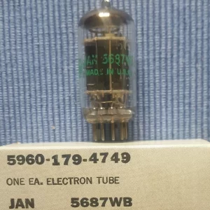 5687 dual triode preamp valve (single)