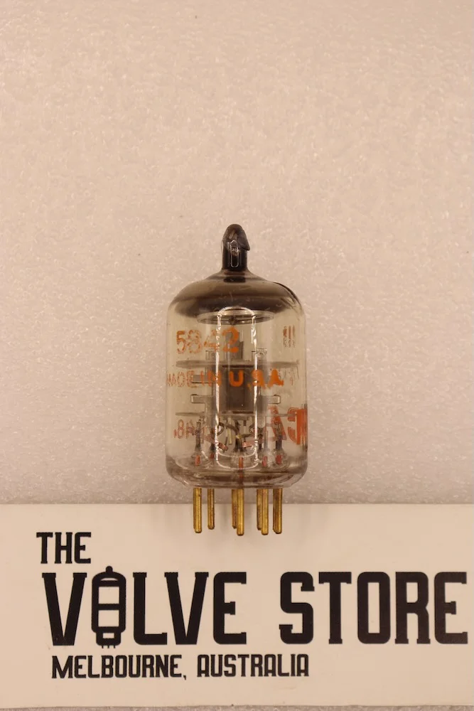 RCA 5842 / 417A / CV3789 NOS preamp triode (single, gold pins) - Image 2