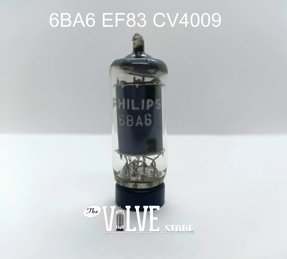 6BA6 / CV4009 / 5749 / EF93 preamp pentode (single)
