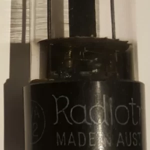 AWV Radiotron 6J5-GT black plate NOS triode (single)