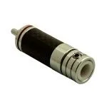 EGM Audio RCA plug – rhodium plated, red (single) - Image 2