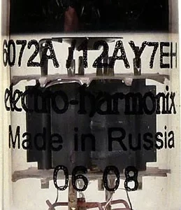 Electro-Harmonix 6072 / 12AY7 preamp valve (single)