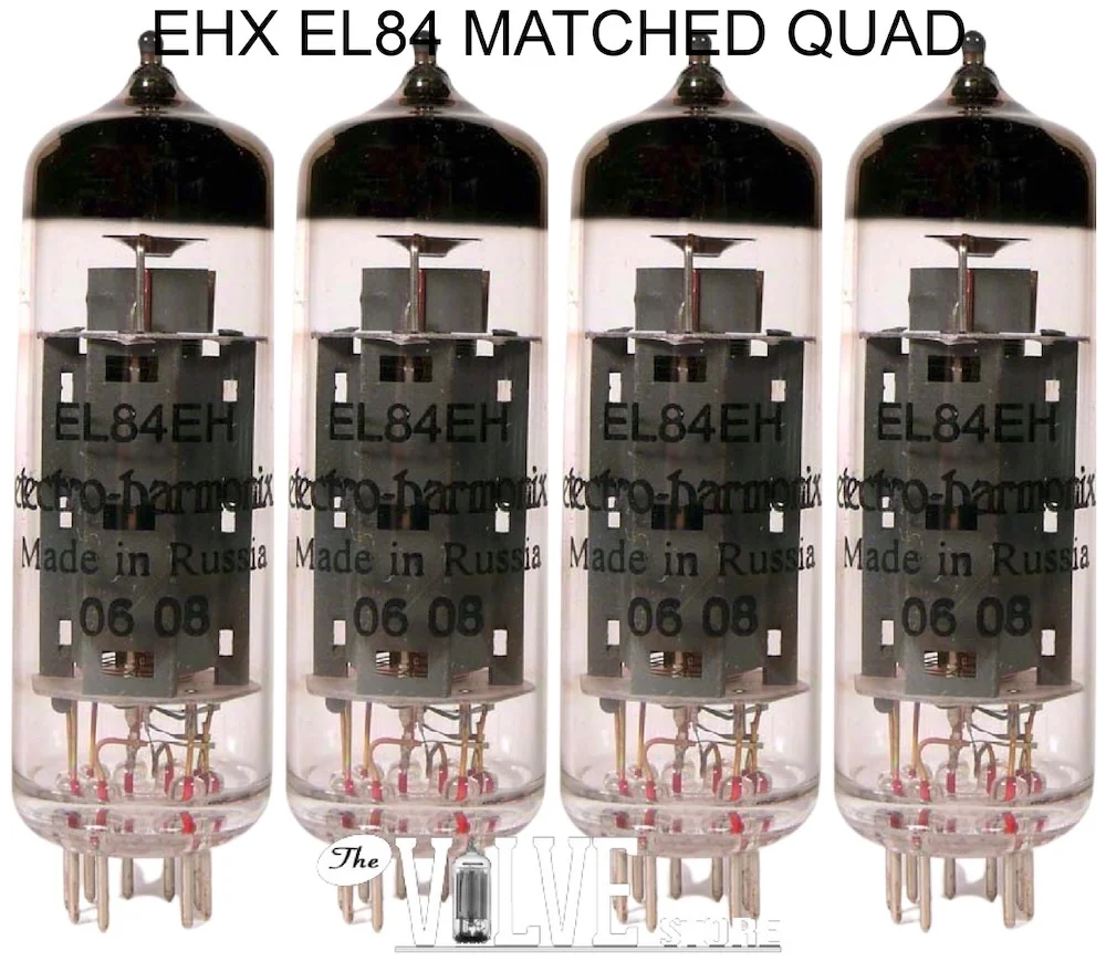 Electro-Harmonix EL84 matched quad