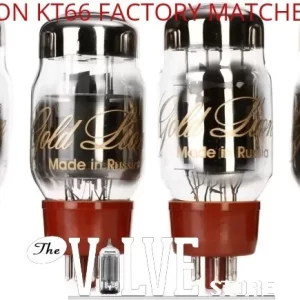 Genalex Gold Lion KT66 power valve matched quad