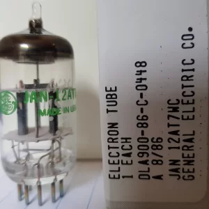 JAN GE 12AT7WC / ECC81 / 6201 preamp valve (single)