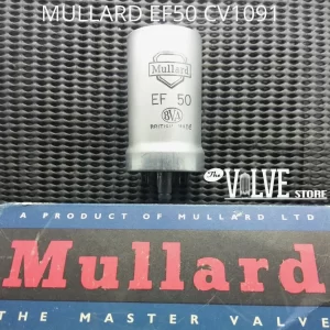 Mullard CV1091 / EF50 preamp valve (single)