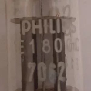 Philips / Mullard E180CC frame-grid triode NOS (single)