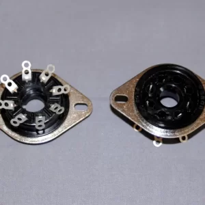 Omron octal 8-pin valve socket – chassis mount (single)