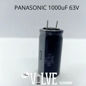 Panasonic 1000µF 63V electrolytic capacitor (single)