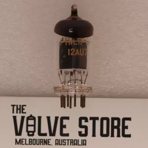 Philips 12AU7 / ECC82 dual triode preamp valve – NOS (single)
