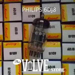 Philips 6DJ8 / ECC88 dual triode preamp valve (single)