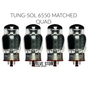 Sovtek 6550WE power valve matched quad