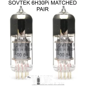 Sovtek 6H30Pi dual triode preamp valve (single)