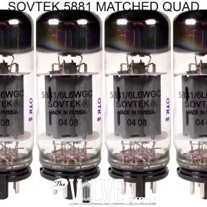 Sovtek 6L6WGC / 5881 matched quad