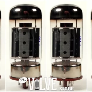 Svetlana S.E.D. 6550C power valve matched quad