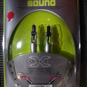 Toslink to Mini-Toslink optical cable – 4 metre (single)