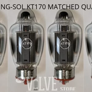 Tung-Sol KT170 power valve matched quad