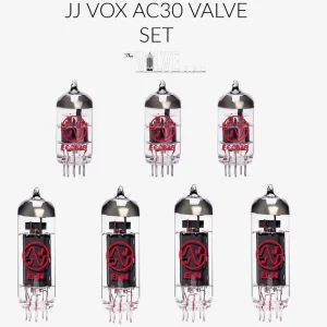 Vox AC30 complete valve set – JJ Electronic